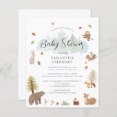 Waterverf Baby shower (Voorkant / Achterkant)