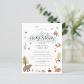 Waterverf Baby shower (Staand voorkant)