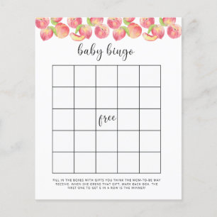 Waterverf-Baby shower-bingo