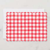 Waterverf Baby shower  Boerderij Kaart (Achterkant)