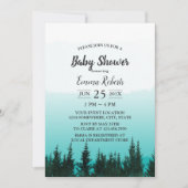 Waterverf Baby shower bosbeentjes Kaart (Voorkant)