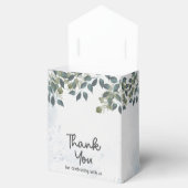 Waterverf Baby shower Corgi Puppy Bedankdoosjes (Geopend)