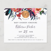 Waterverf baby shower flyer (Voorkant)