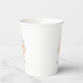 Waterverf Baby shower Fox Paper cup Papieren Bekers (Links)
