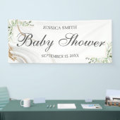 Waterverf Baby shower gebanner Spandoek (Beurs)