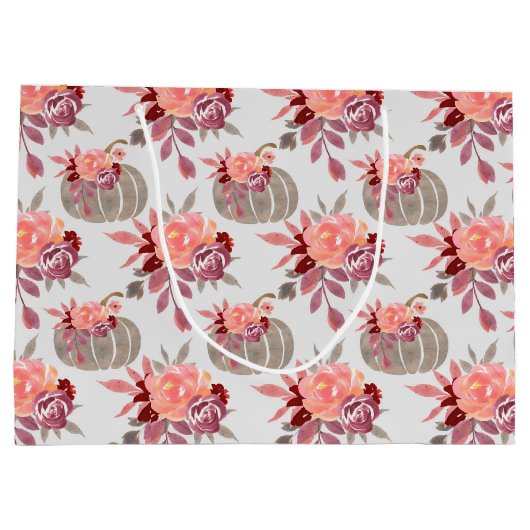  Waterverf Baby shower Groot Cadeauzakje (Achterkant)