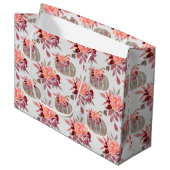  Waterverf Baby shower Groot Cadeauzakje (Voorkant Gekanteld)