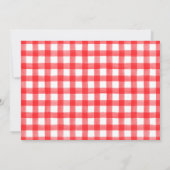 Waterverf Baby shower landbouwhuisdieren Kaart (Achterkant)