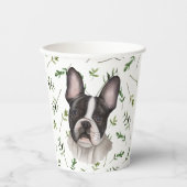 Waterverf Baby shower  van Bulldog Papieren Bekers (Voorkant)