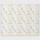 Waterverf Baby Toys Train Bunny Rabbit Baby Cadeaupapier (Vlak)