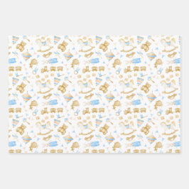 Waterverf Baby Toys Train Bunny Rabbit Baby Inpakpapier Vel