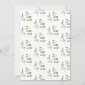 Waterverf babykleding | Boho BoyBaby Douche Kaart (Achterkant)