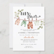 Waterverf babykleding | Boho BoyBaby Douche