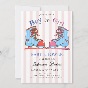 Waterverf Babyschoenen Thema Neutrale Baby Showe Kaart