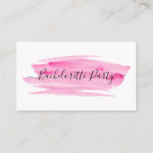Waterverf Bachelorette Party Ticket (Voorkant)