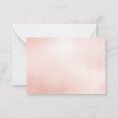 waterverf Bachelorette weekend Notitiekaartje (Achterkant)