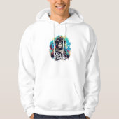 Waterverf Bad Monkey Hoodie Sweatshirt (Voorkant)
