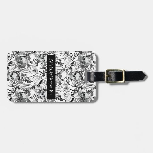 Waterverf Bagagelabel (Voorkant horizontaal)