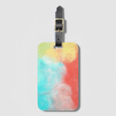 Waterverf Bagagelabel (Voorkant (verticaal))