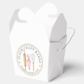 Waterverf Baker Pastry Chef Baker Tools Bedankdoosjes (Geopend)