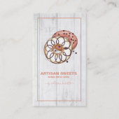 Waterverf Bakery Artisan Sweets Visitekaartje (Voorkant)