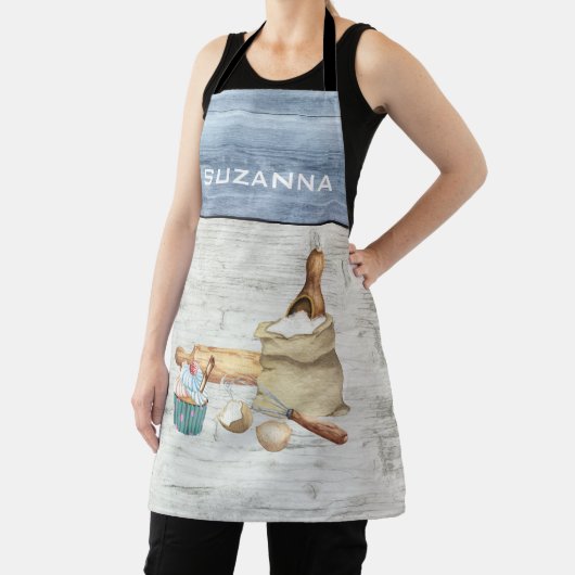 Waterverf Baking Baker Personalized Bake Schort (Insitu)