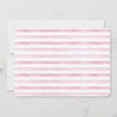 Waterverf Baking Birthday Party Invitation Kaart (Achterkant)