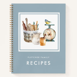 Waterverf  Baking Supplies Recept Notitieboek