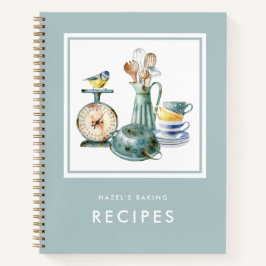 Waterverf  Baking Supplies Recept Notitieboek