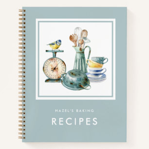 Waterverf  Baking Supplies Recept Notitieboek