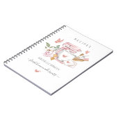 Waterverf Bakkerij stand mixer Recepten Notitieboek (Linkerzijde)