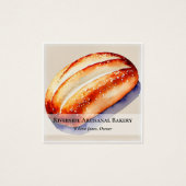 Waterverf Bakkerij Visitekaartje (Voorkant)