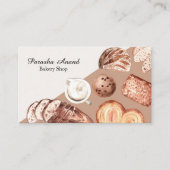 Waterverf bakkerij visitekaartje (Voorkant)