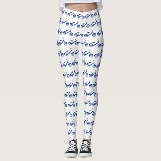 Waterverf balans leggings (Voorkant)
