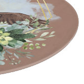 Waterverf Bald Eagle Framed Bouquet Snijplank (Hoek)