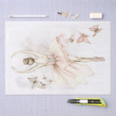 Waterverf Ballerina Butterfly Tissuepapier (Craft)