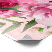 Waterverf Ballerina en Unicorns Poster (Hoek)