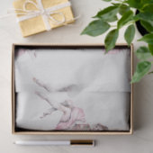 Waterverf Ballerina Series Design 28 Tissue Paper Tissuepapier (Geschenk)