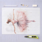 Waterverf Ballerina Tissuepapier (Craft)