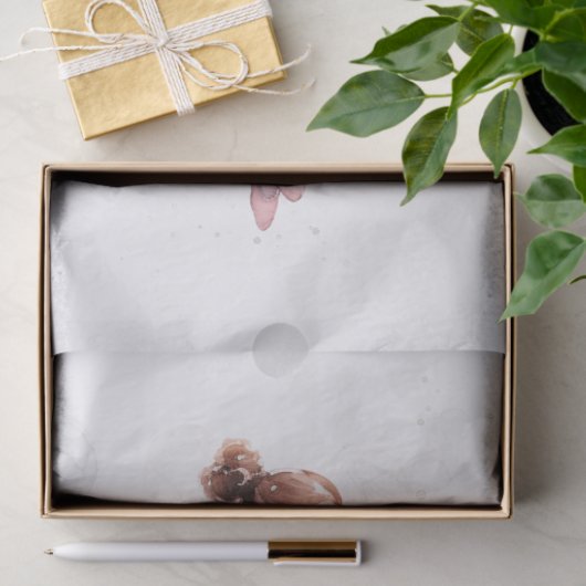 Waterverf Ballerina Tissuepapier (Geschenk)