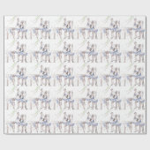 Waterverf Ballet Dancing Ballerina Cadeaupapier (Vlak)