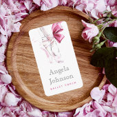 Waterverf Ballet Slippers Ballerina Showroze Visitekaartje