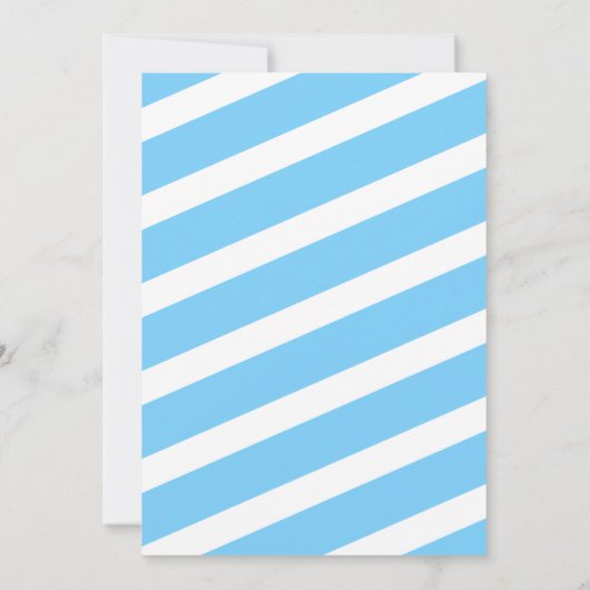 Waterverf-ballonnen Jongen Birthday-uitnodigingen Kaart (Achterkant)