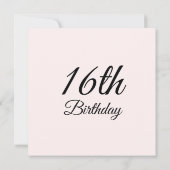 Waterverf Ballonnen Verjaardagsfeestuitnodiging Kaart (Achterkant)