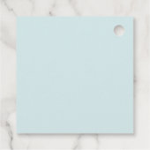 Waterverf Balloon Bunch Hartelijk dank Bedankjes Labels (Achterkant)