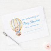 Waterverf Balloon Teddy Bear Bookplate Labels (Envelop)