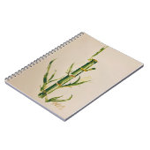 waterverf bamboe notitieboek (Linkerzijde)