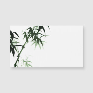 Waterverf Bamboo Stalks l Oriental Zen Touch