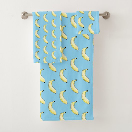 waterverf banaan bad handdoek (Insitu)