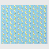 waterverf banaan cadeaupapier (Vlak)